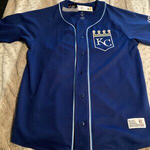 Kansas City Royal Dynasty Series Button Down Jersey NWT Size Medium (38-40)